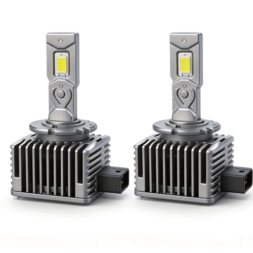 AYGZRUB Fit For Chrysler 300 2011-2018 light Bulbs, High/Low Dual Beam, HID Xenon Replacement, 2 PCS