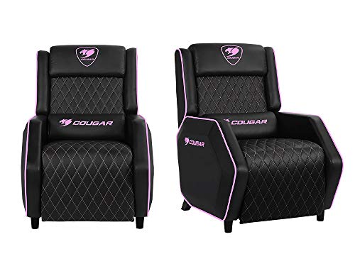 COUGAR ゲーミングソファ RANGER EVA リクライニング機能 PVCレザー採用 スチールフレーム CGR-SA4 ピンク