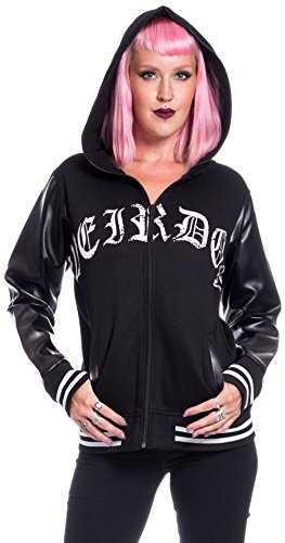 Heartless Clothing - Sudadera con Capucha - Básico - Manga Larga - para Mujer Negro Large