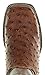 Soto Boots Mens Out of the Wild Ostrich Print Boots H50031 (8.5) Cognac