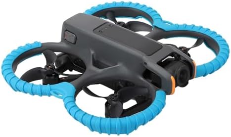 Avata 2 Propeller Guard Protector, Anti-Collision Prop Bumper Silicone Protective Cover Ring for DJI Avata 2 Accessories (Blue)