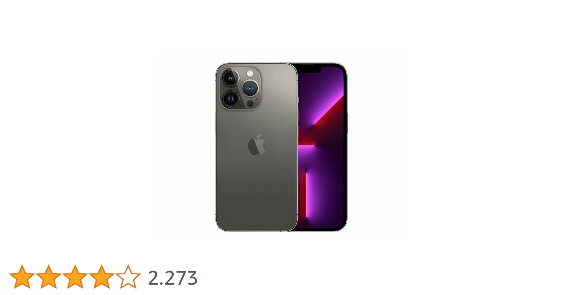 Apple iPhone 13 Pro, 128GB, Graphit - (Generalüberholt