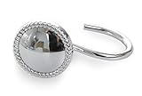 BINO 'Chambord' Shower Curtain Hooks, Chrome
