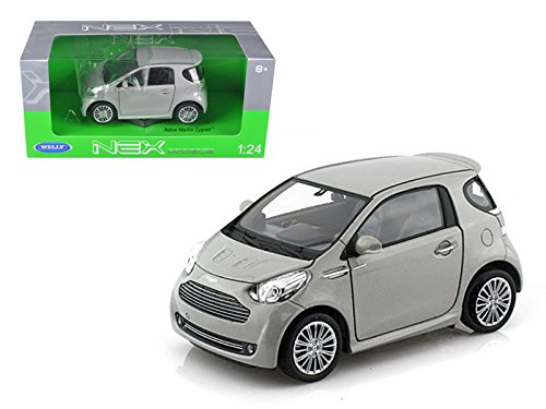 Modelo de auto Aston Martin Cygnet plata 1:24 miniatura 1