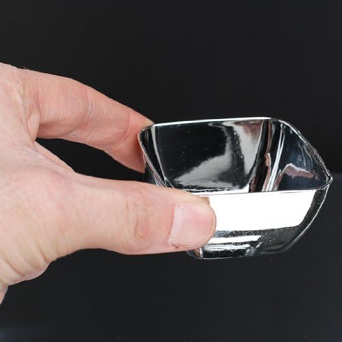 Miniatura 2 de Paquete a granel de caramelos en miniatura de plata brillante, Hors D'eavres o cuencos de condimentos, para bodas, fiestas o todos los días, paquete