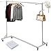 Simple Houseware Industrial Grade Z-Base Garment Rack, 500lb Load with 62