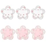 🌸[Paquete Incluido]: 3 posavasos de Sakura blancos y 3 posavasos de Sakura rosas, un total de 6 piezas, suficiente para sostener un juego de tazas. Y el tamaño de los posavasos Sakura es de aproximadamente 11.5*11.5*0.3 cm/ 4.5*4.5*0.1 pulgadas, adecuado para la mayoría de las tazas.