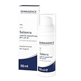 DERMASENCE Seborra Leichte Tagespflege mit LSF 30 - leichte, feuchtigkeitsspendende Hautpflege mit UV-Schutz für die fettige oder Mischhaut - ideale Männerpflege - mit Bisabolol - parfümfrei - 50 ml