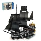 Hallisun ブロックセット 建物 組み立て 船 海賊船模型 組み立て おもちゃ ミニチュア ミニサイズ レンガブリック 大人 子供 向け 男の子女の子８歳+ クリスマス こどもの日 誕生日 プレゼント ギフト 贈り物 1366 PCS