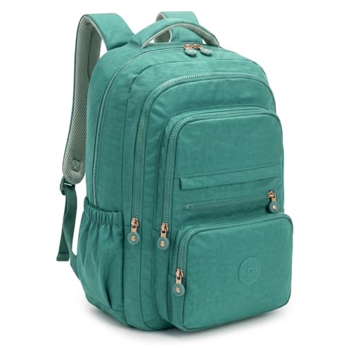 Mochila Feminina Masculina Tactel Notebook Escolar Resistente Grande Costas Juvenil Escola Preta (VERDE DELUXE)