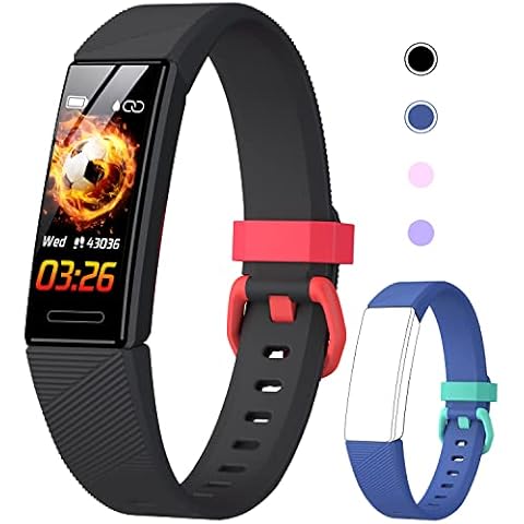 DIGEEHOT Kids Fitness Tracker, IP68 Waterproof Kids Activity Tracker Watch with Heart Rate Monitor, Sleep Monitor, 11 Sports Modes Fitness Watch with Pedometer, Calorie, Alarm,Gift for Kids Boys Girls Cover