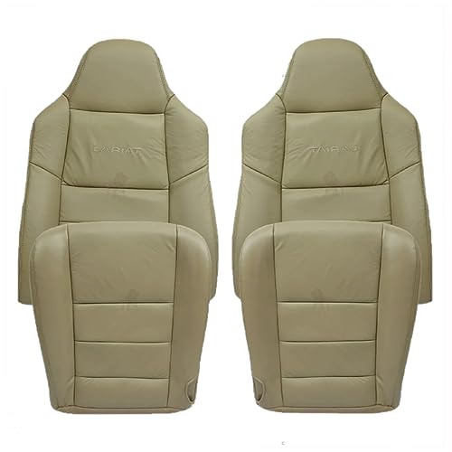 2003-2007 Ford F250 F350 Lariat Crew Cab Genuine Leather Seat Cover Replacement