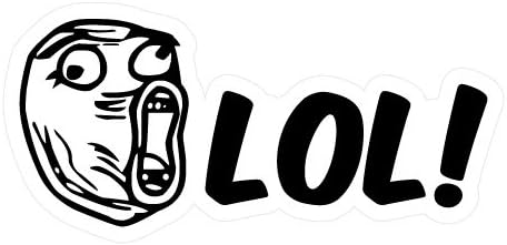 LOL MEME Sticker Decal