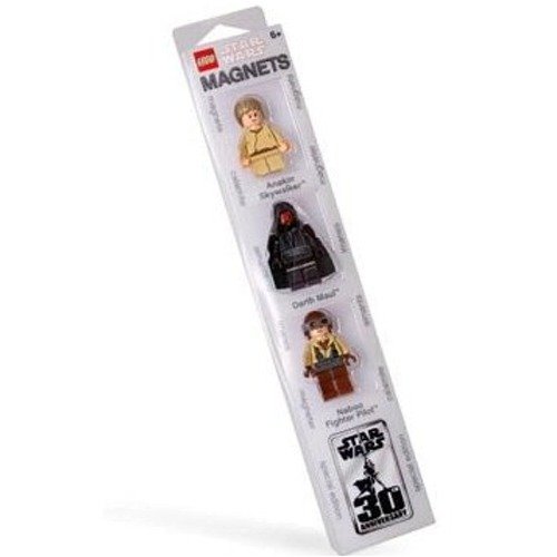 LEGO Star Wars Magnet-Set: Darth Maul, Anakin und Naboo Fighter 