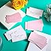 Tenare 120 Pieces Thank You for Your Order Cards Customer Appreciation Note Cards Thank You for Supporting My Business Card for Small Business Owners Stores Online Retailers 3.5 x 2 Inch(Pink, White)