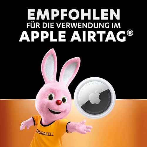 Duracell CR2032 Knopfzellen, CR 2032 Lithium Knopfzelle 3 V (4 Stück), ideal für z.B. Autoschlüssel, Waagen, Fitnesstracker, medizinische Geräte 6