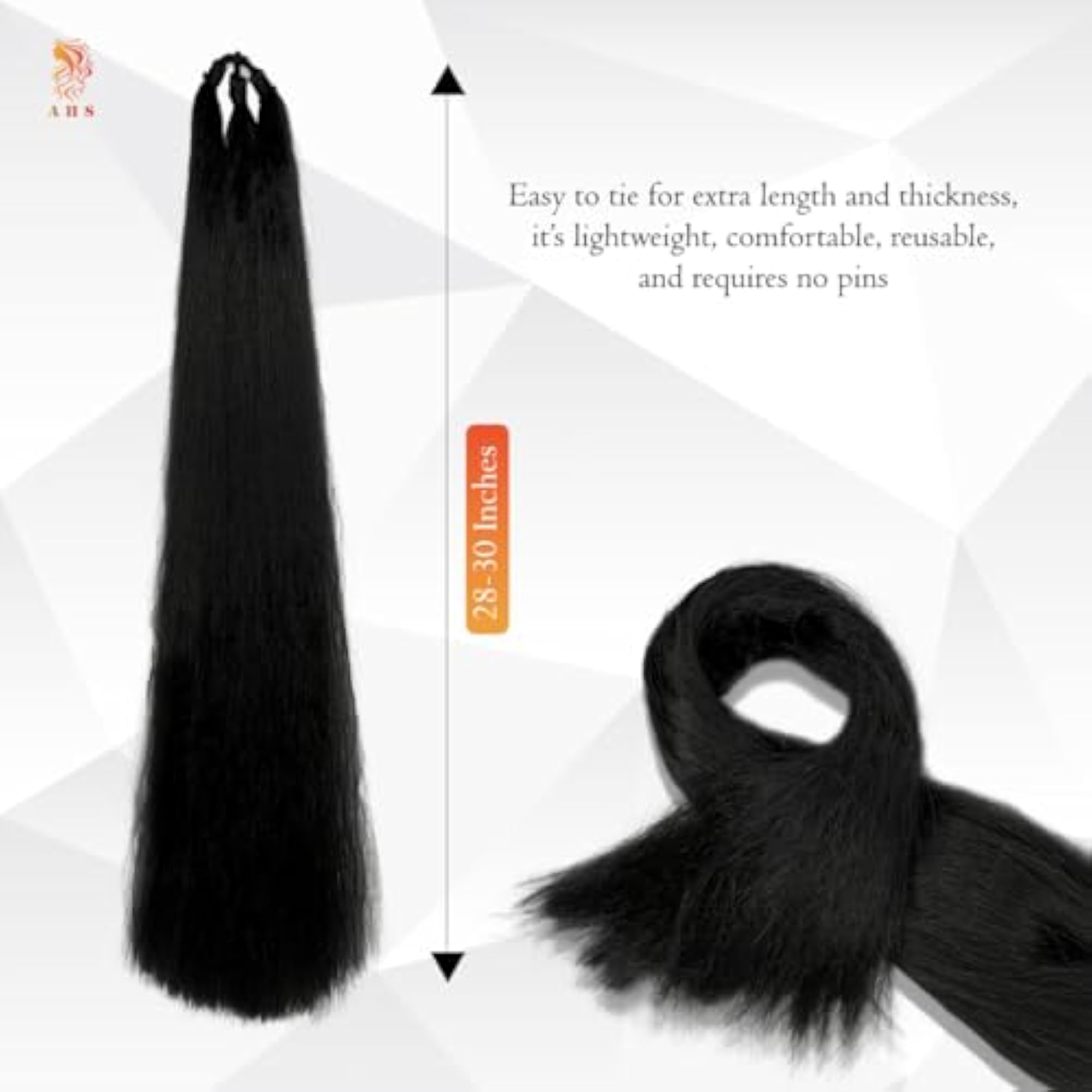 Women's Artificial Hair Choti & Parandi Combo for Traditional Looks