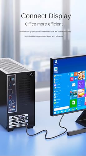 Cable DisplayPort a HDMI 8K ideal para transmitir desde consolas y decodificadores al proyector 5