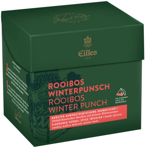 Tea Diamonds ROOIBOS WINTERPUNSCH im Pyramidenbeutel von Eilles, 20er Box