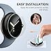EGV 6 Pack for Google Pixel Watch 41mm Screen Protector, Pixel Watch 4/3/2/1 Screen Protector [Upgrade Flexible Film] Self-Healing, Anti-Scratch, [Non-Bubbles] Soft HD TPU