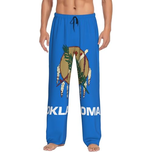 Pantalon pyjama homme Oklahoma noir grand et grand doté de poches
