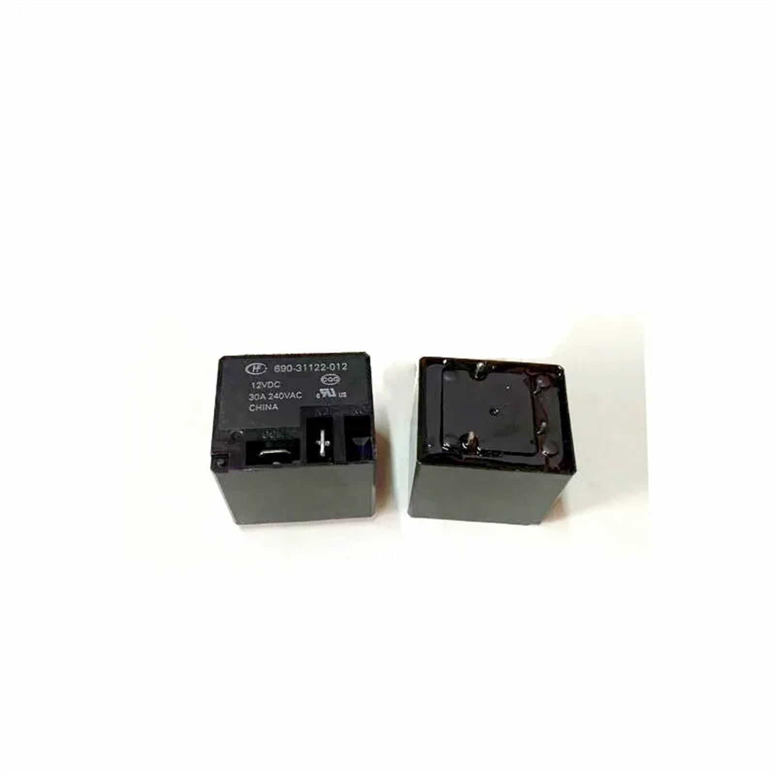 Relais 12V CC HF3505A avec contacts 30A haute conductivité
