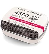LACTOLERANCE 4500 | Enzyme Lactase Concentrée (4500 FCC) | 60 Gélules | Soulage l'Intolérance au ...