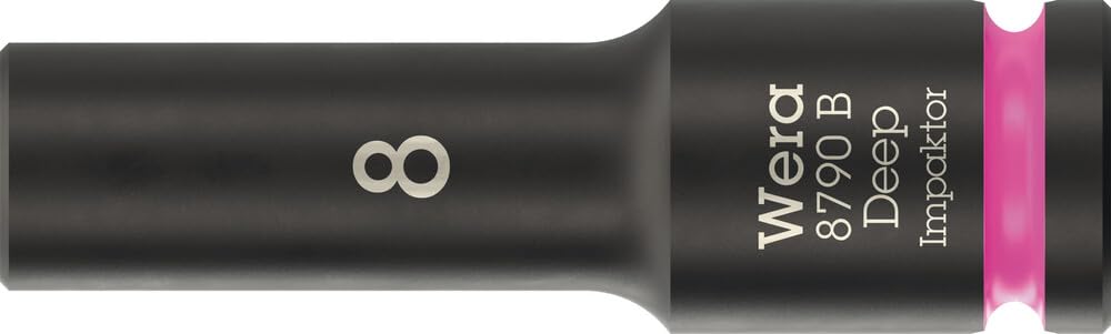 Wkładka piankowa 9728 z zestawem kluczy nasadowych Zyklop B 3/8" Impaktor Deep Set 1, 15 części