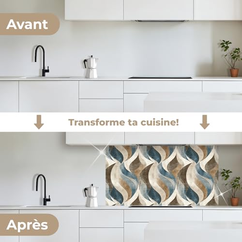 Protection plaque de cuisson adhésif KitchenYeah dalle murale plastique - 3
