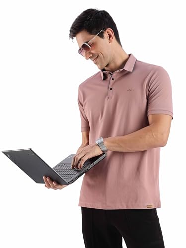 Image of STELLERS Men's Premium Softberry Pique Polo T-Shirt | Feather Touch Feel |Regular Fit| Odour Resistant| Anti-Static| Wrinkle Free | Quick Dry | Stretchable | Lightweight | Sweat-Proof