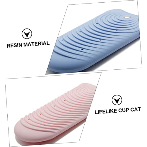 Uonlytech 2pcs Non-Slip Heat Insulation Mat Protective Cover for Hair Curlers and Flat Irons for Safe Storage and Organization miniatura 4
