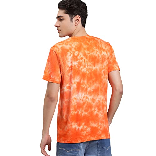 Image of Free Authority Official Dragon Ball Z: Son Goku Anime Graphic Print Pure Cotton Regular Fit Tshirt for Men