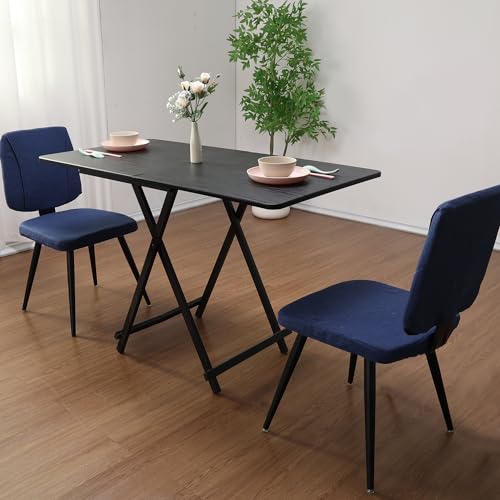 Consejos para Comprar Comedor para 2 Personas del mes. 45 MOLORATE Mesa de Comedor Extensible Mesa Comedor para 2 a 4 Personas Mesa Plegable de Cocina Mesa de Usos Múltiples Negro