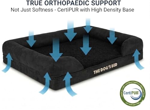 Lit pour chien arthrite dysplasie housse lavable imperméable - 3