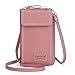 Valentoria Womens Crossbody Bag Cell phone Wallet Small Shoulder Purse Leather Card Handbag