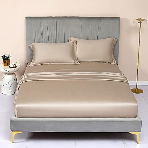 Drap housse élastique en Tencel respirant pour matelas épais double