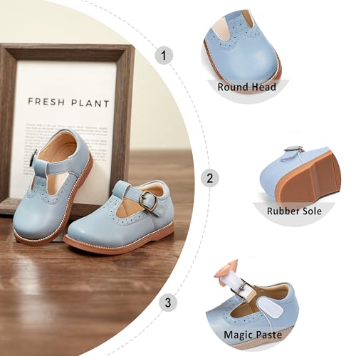 Image of Otter MOMO Toddler /Little Girls Mary Jane Slip-on School Uniform Party Dress Shoes