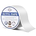 NetLea RV Roof Tape 4 Inch,UV Resistant & Waterproof RV Sealant Tape for RV Repair,Window Sealing,Truck Sealing,Stop Camper Roof Leaks,White(4"*50')