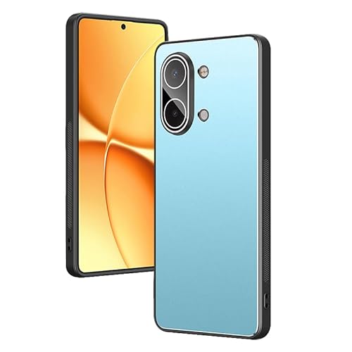 CYBERGARAGE�EFor POCO X8 Pro Max �P�[�X �����Y�J�o�[�t�� �J�o�[ �ϏՌ� �w�ʃ}�b�g ���ʊ���~�� �n�[�h�P�[�X ���� ������(�u���[)