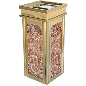 GHFHF Prullenbak kan buiten afvalbakken buiten/indoor vuilnisbak roken kamer roestvrij stalen as kolom commerciële…