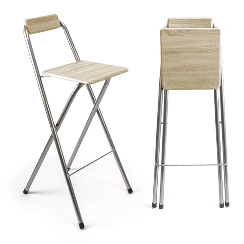 Taburete Plegable Blanco Alto Marca BESCH