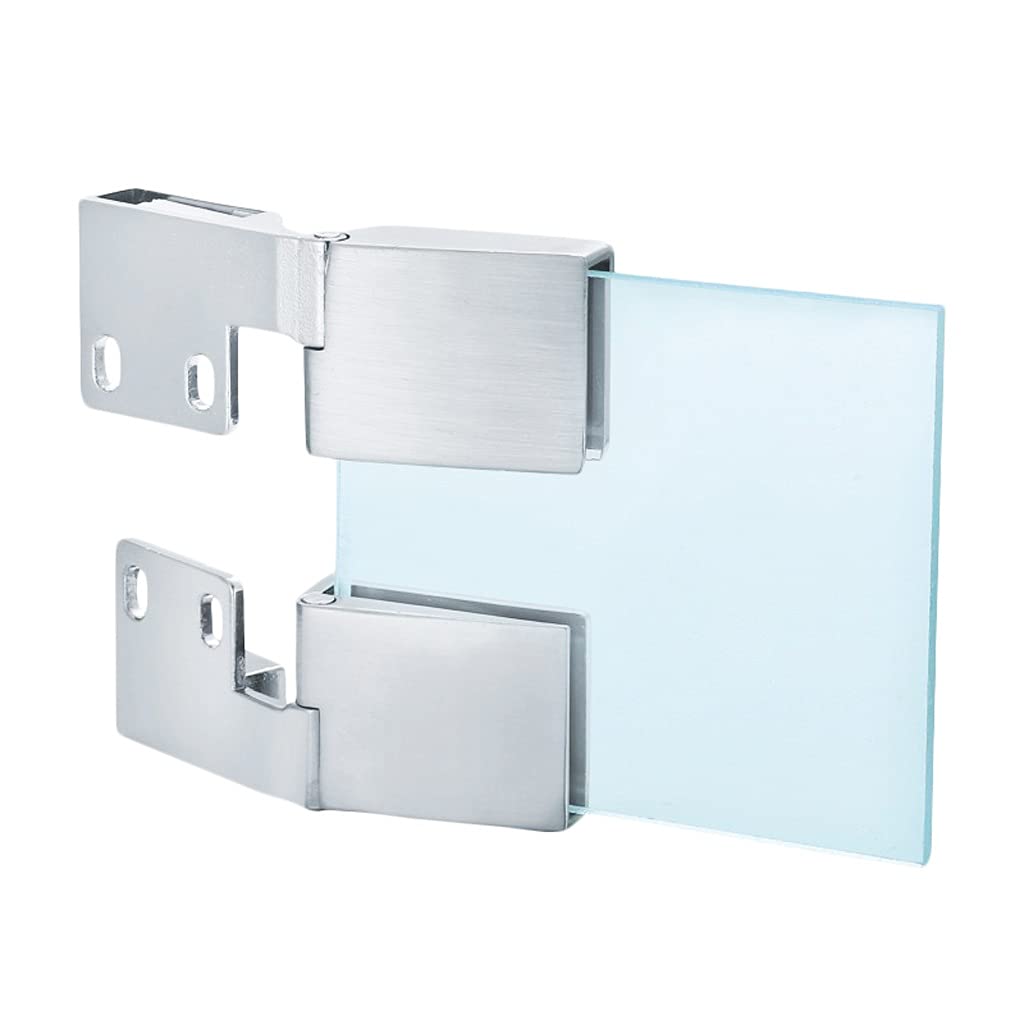 Charnière porte verre cachée accessoires meubles quincaillerie lot de 2