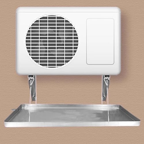 Leak-Proof Stainless Steel Drip Pan for Window AC & Mini Split Units - Durable Drain Tray with Raised Edge, Dishwasher Safe, Essential Air Conditioner Accessory,100x50cm/39x20in