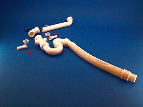 Preisvergleich Produktbild TG Kunststoff G300353 Raumspar-Siphon Sifon Geruchsverschluss Spültisch