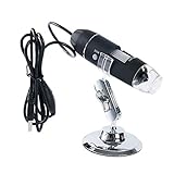 🔥‍Built-in 8 LED lights and adjustable illumination, adjustable Magnification Ratio, offers you a wonderful experience of recording a clear microworld.