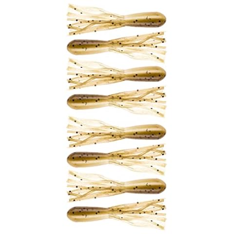 BAITFUEL Tubes Infused with Supercharged X55 Formula Gel: Fish Scent Technology with Powerful Attractants | 2.5-Inch, Juvenile Goby (PN: X74569) Cover
