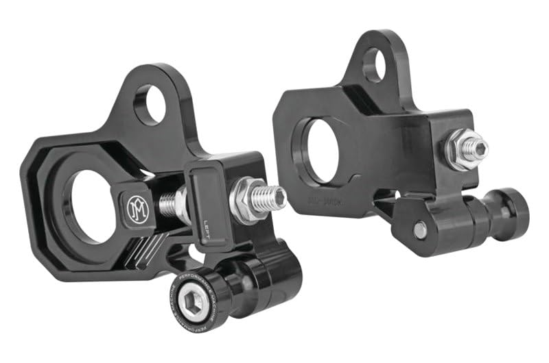 Performance Machine (Pm) 0117-0028M-B Axle Adjuster Kit - Black