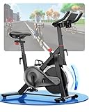 Copant Vélo d'Appartement pour La Maison avec Écran LCD et Application, Vélo d'Exercice d'...