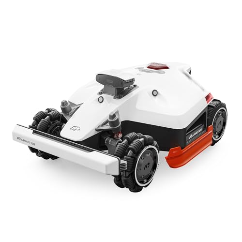 Mammotion LUBA 2 AWD 3000HX Robot Lawn Mower with 4G, Reception 0.75 Acre, Max. 0.89 Acre, All-Wheel-Drive for 80% Slope, UltraSense AI Vision & RTK Automatic Edge Mapping, 2.2"-4.0" Cutting Height10