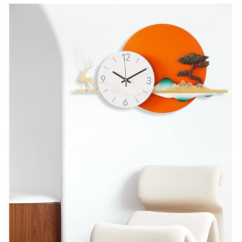 Horloges d'extérieur et horloge murale décorative de salon